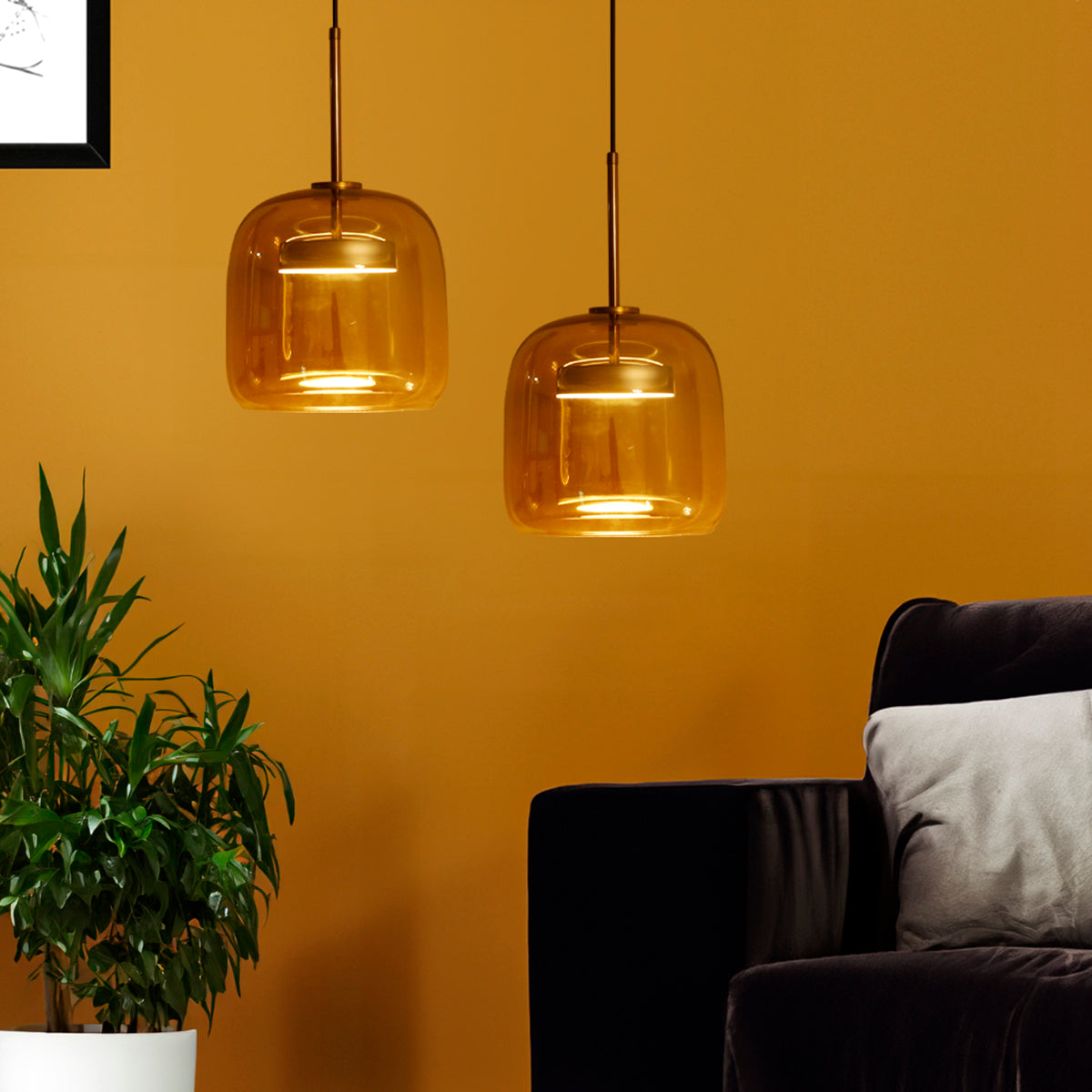 Buy Bedtime Stories Amber LED Pendant Light Living Room