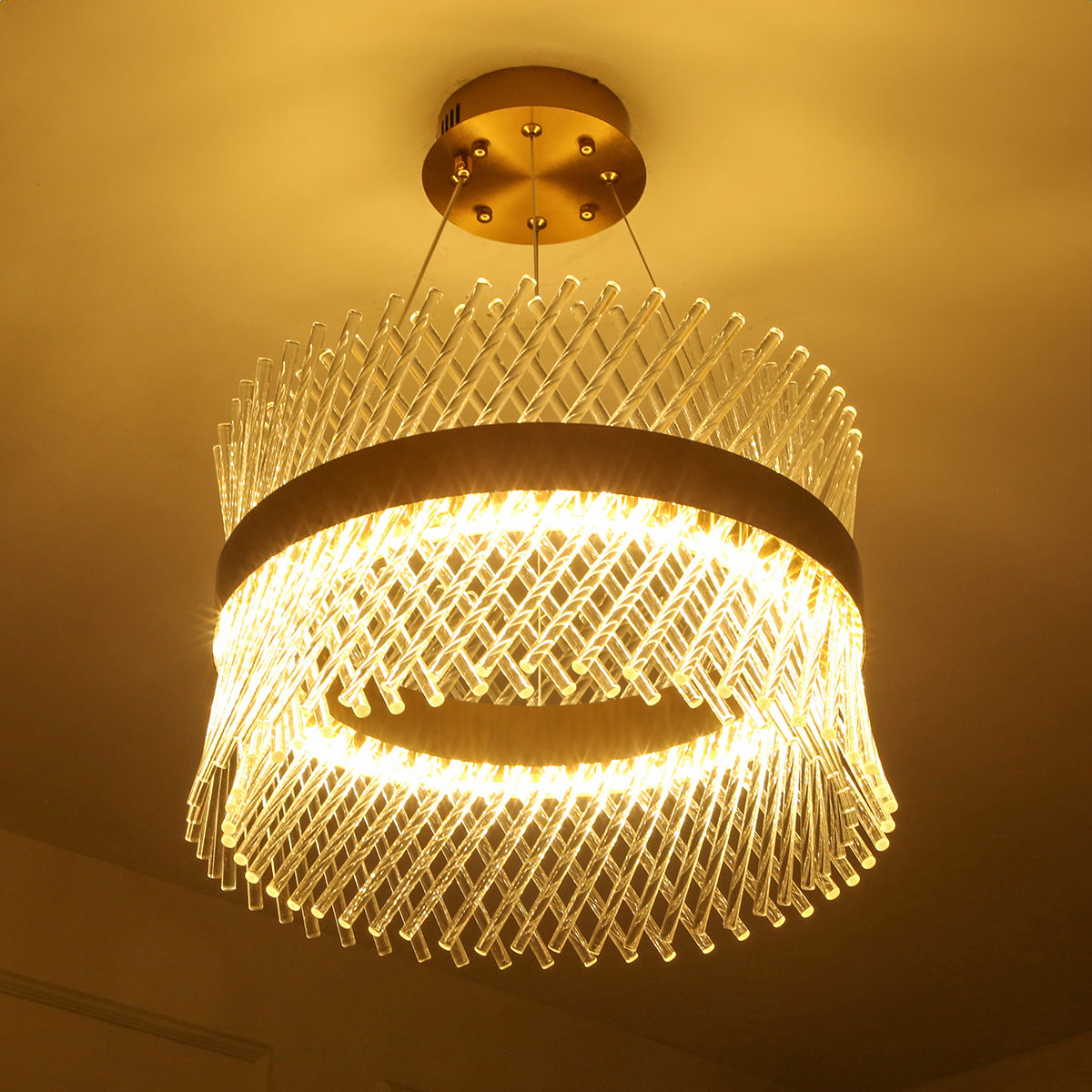 Buy Blissful 400mm (3 Colour) LED Chandelier Online