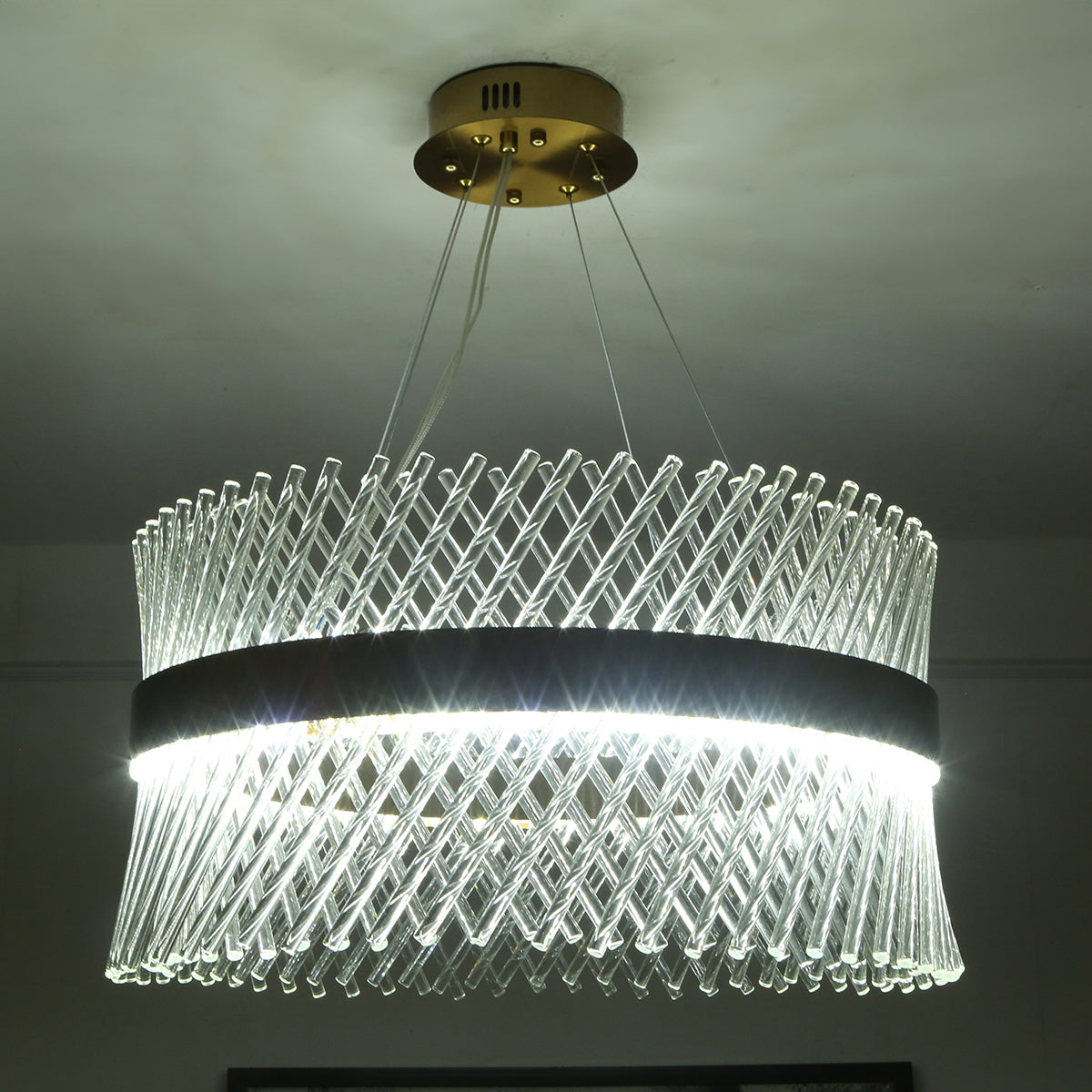 Buy Blissful 500mm (3 Colour) LED Chandelier Living Room