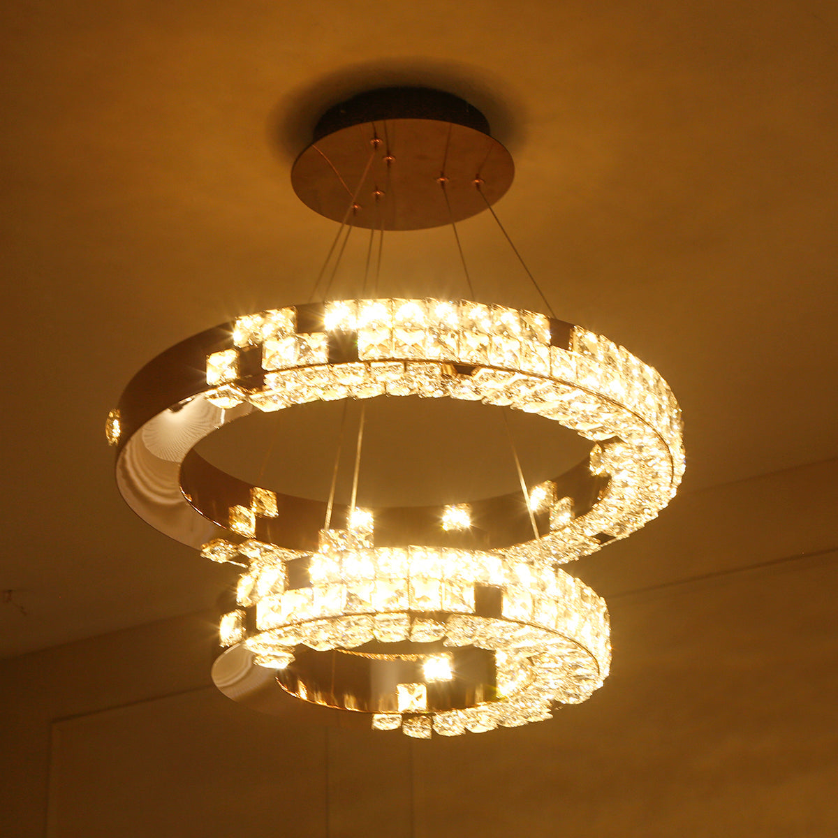 Buy Diamond Beauty Smart ( Dimmable &amp; Remote ) LED Chandelier Online