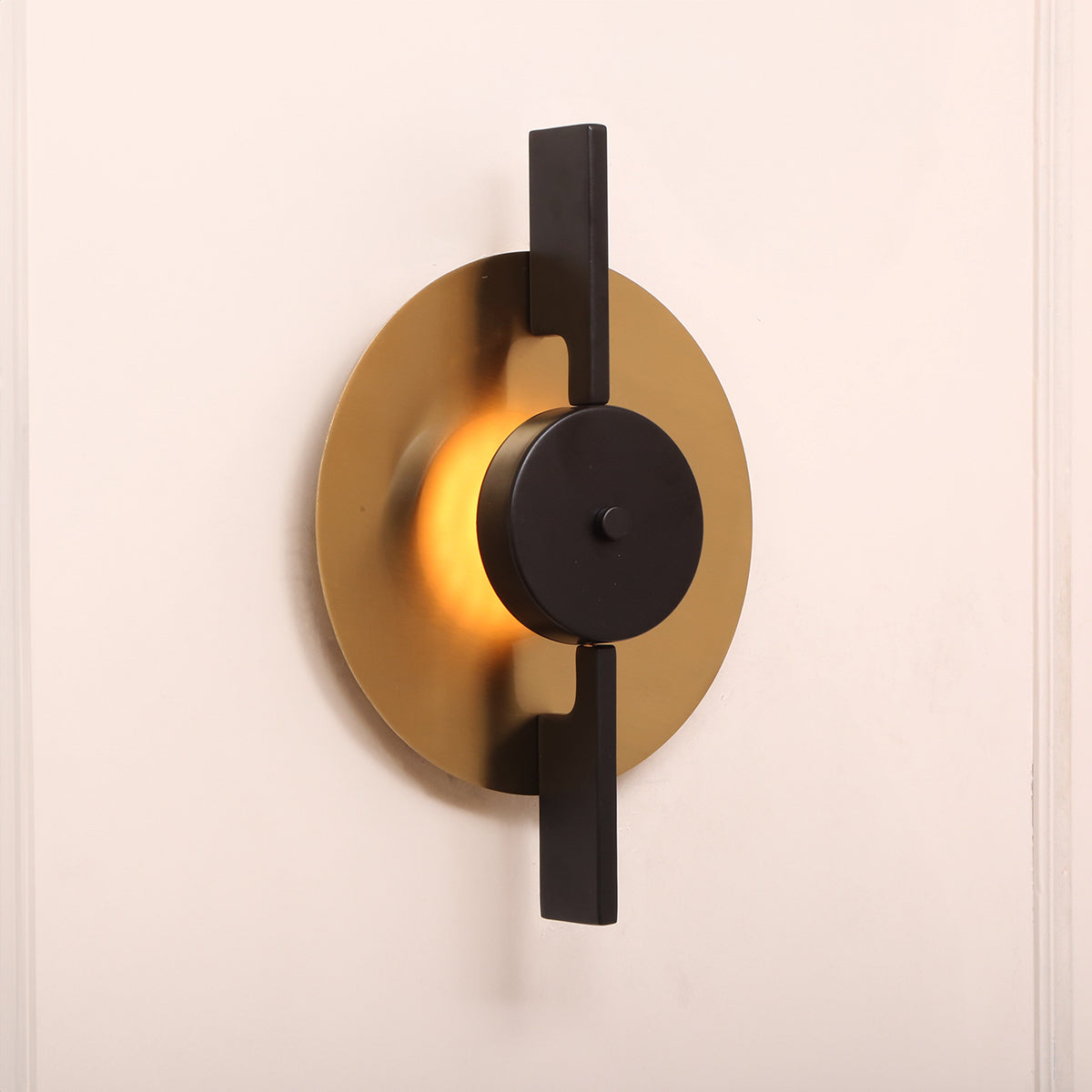 Buy Divine Black Gold LED Wall Light Interior Lights