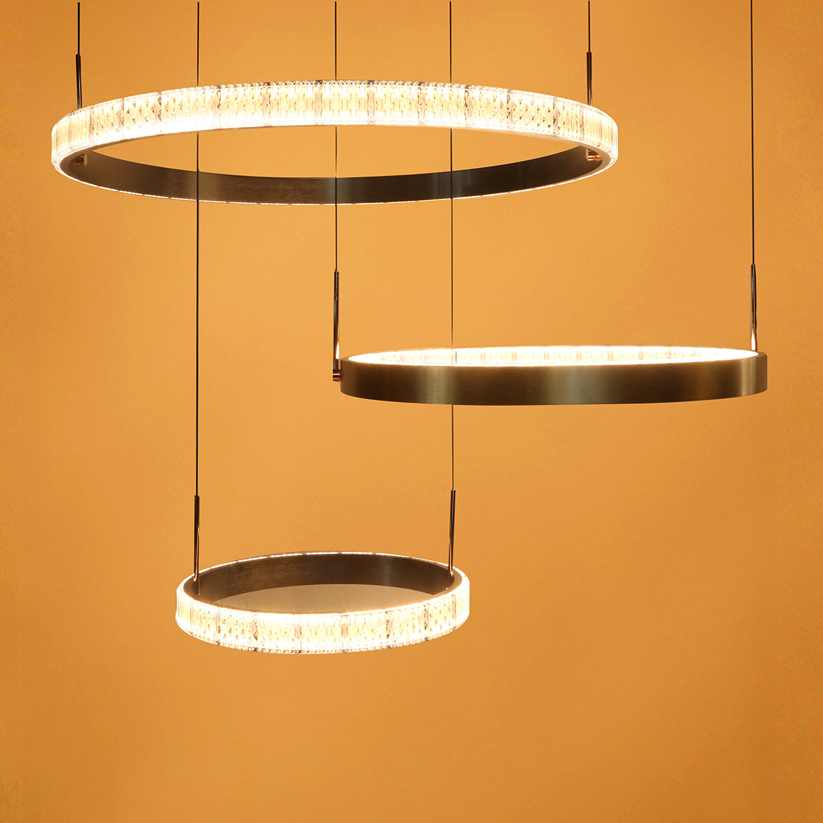 Buy Eyes on You Large (3 Colour) LED Chandelier Bangalore