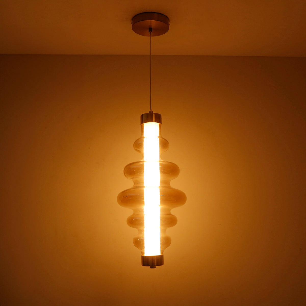 Buy Golden Age Amber LED Pendant Light Bangalore