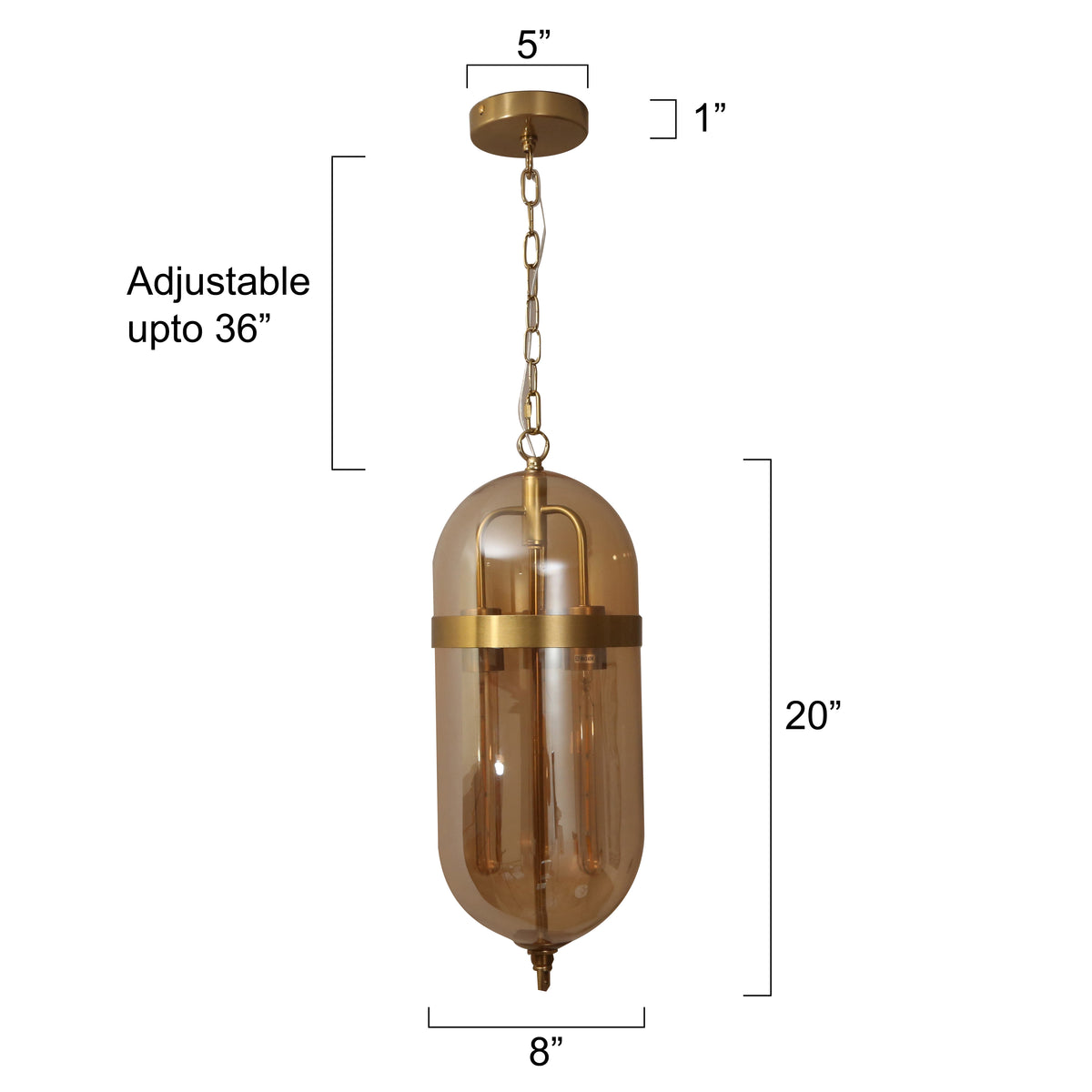 Buy Gravity Amber Pendant Light Bangalore