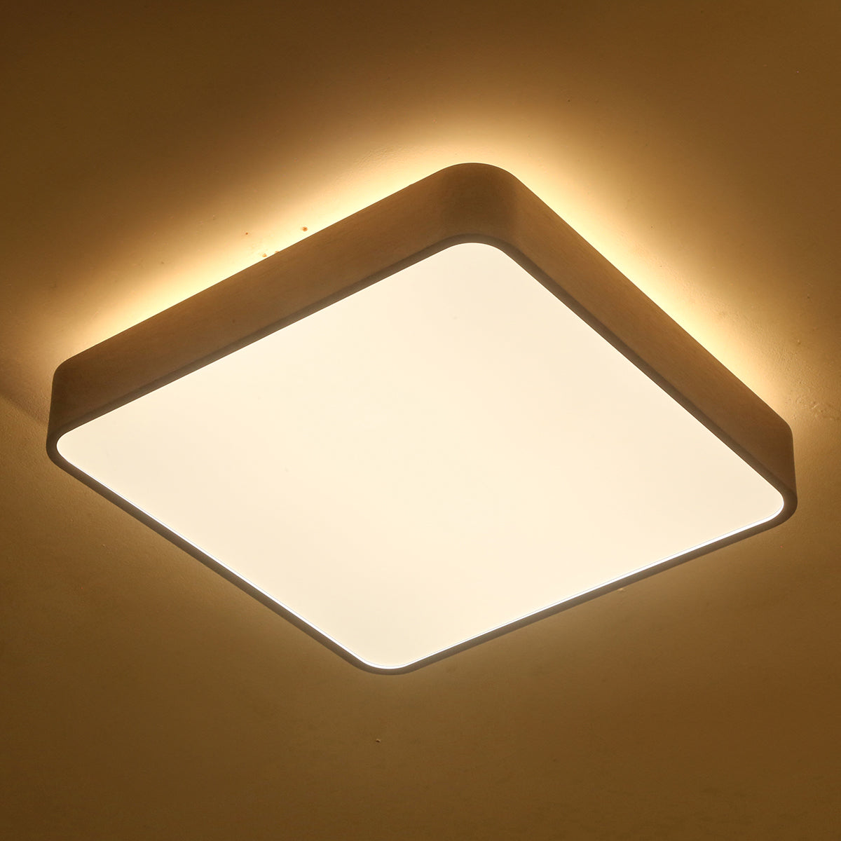 Shop Harmony Pro Square 450mm (3 Colour) LED Chandelier-Ceiling Light Dining Room