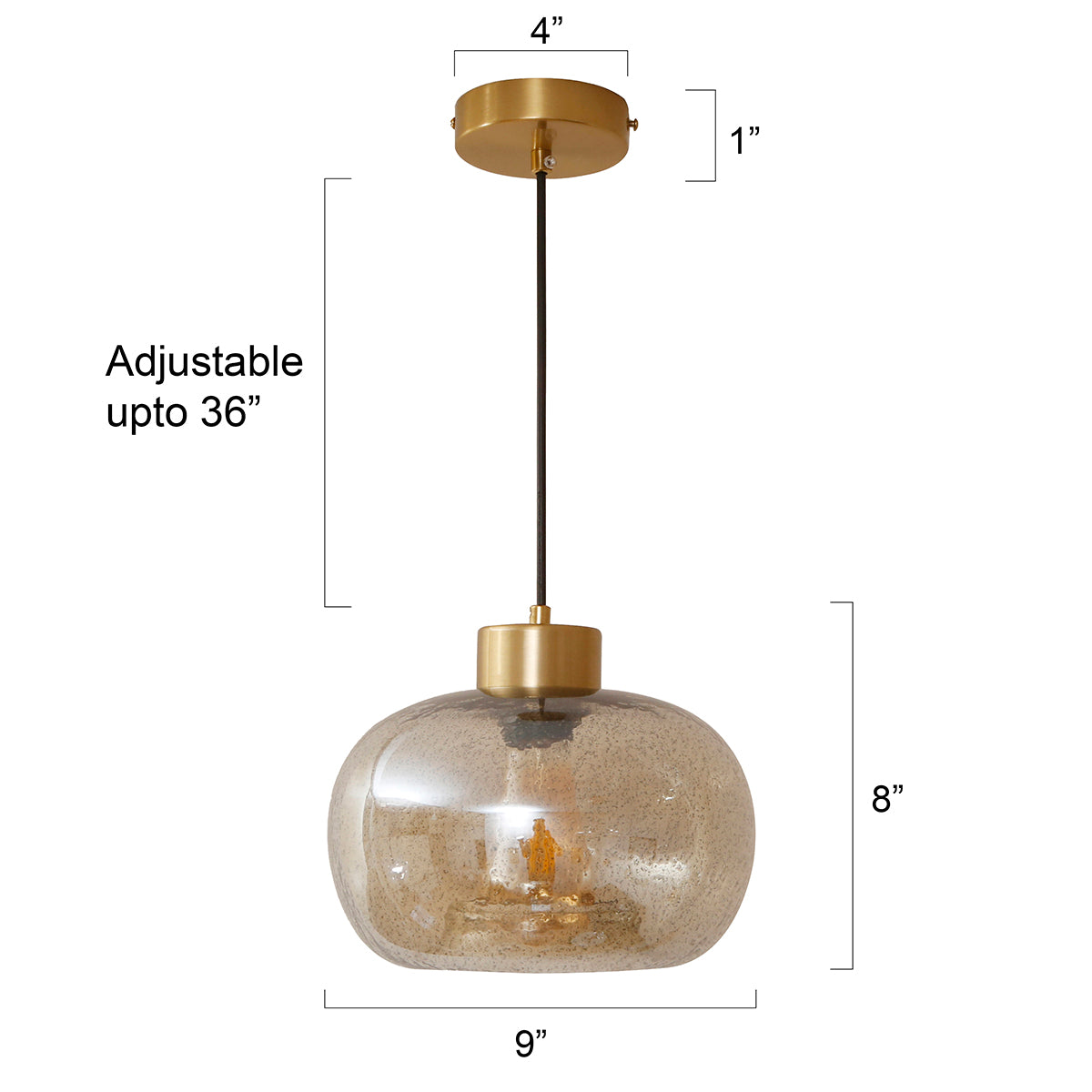 Buy Leave Your Mark Amber Pendant Light Bangalore