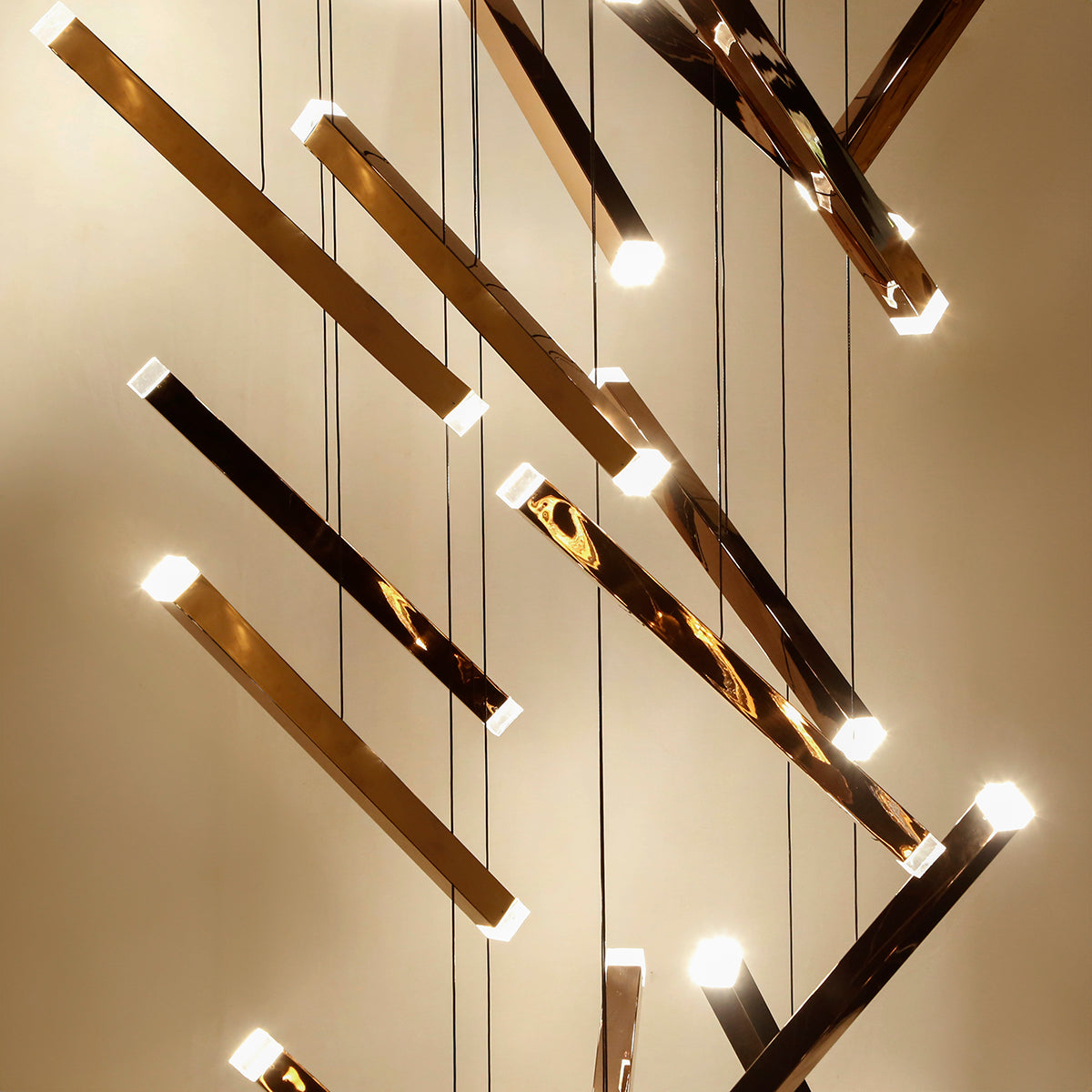 Buy Look Up ( Smart &amp; Dimmable ) Double Height LED Chandelier Bangalore