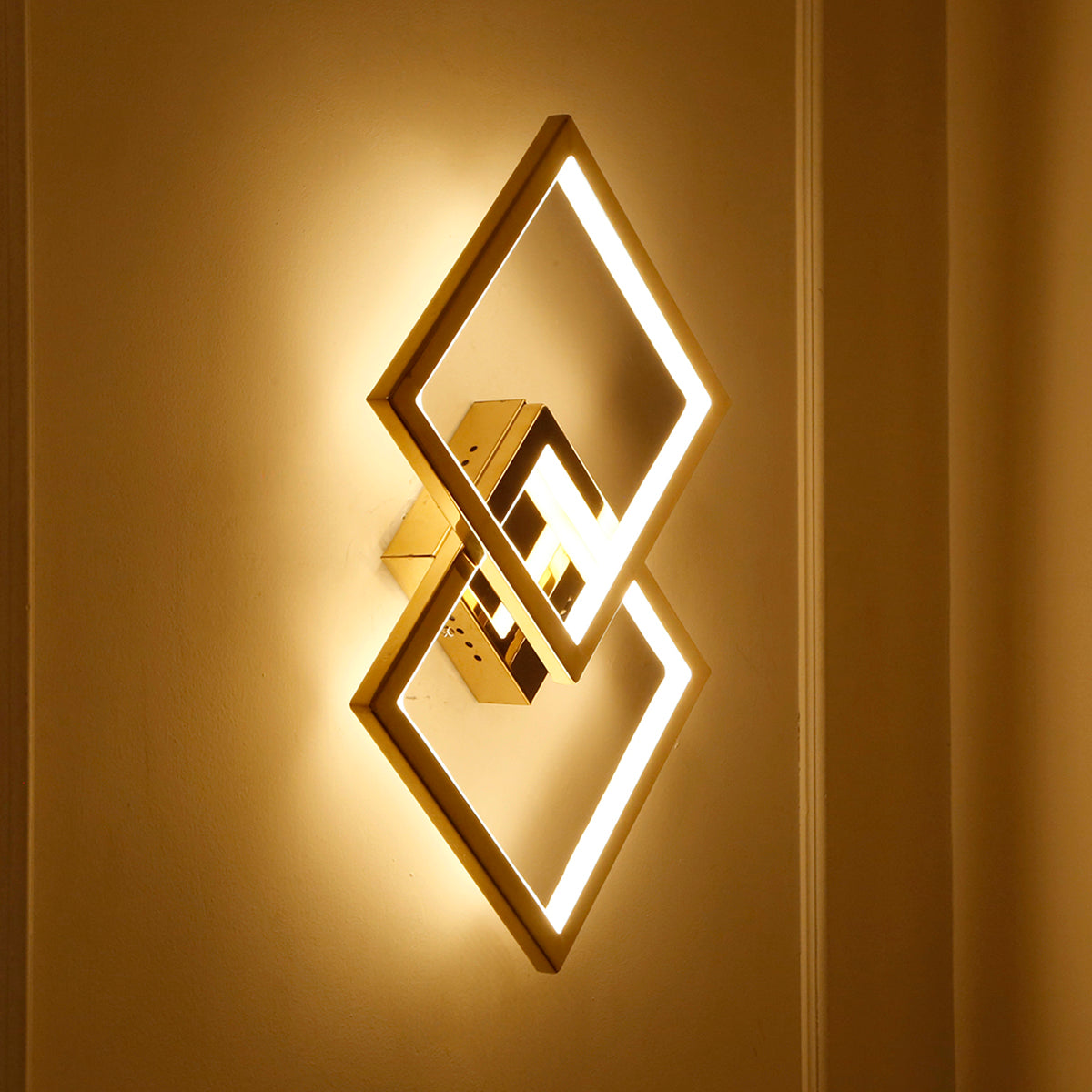 Buy March On Gold LED Wall Light Interior Lights