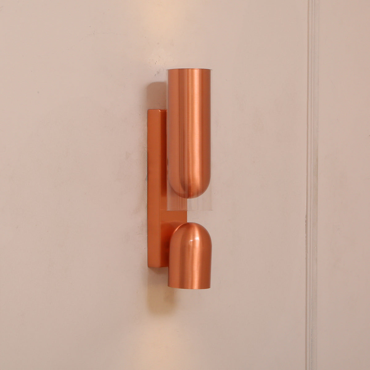 Buy Modern Outlook Rose Gold LED Wall Light Interior Lights 