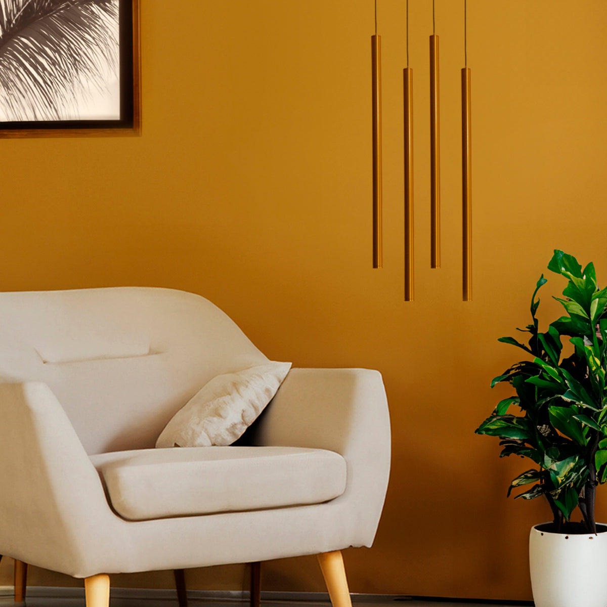 Buy Pipe Dream Brass LED Pendant Light Living Room