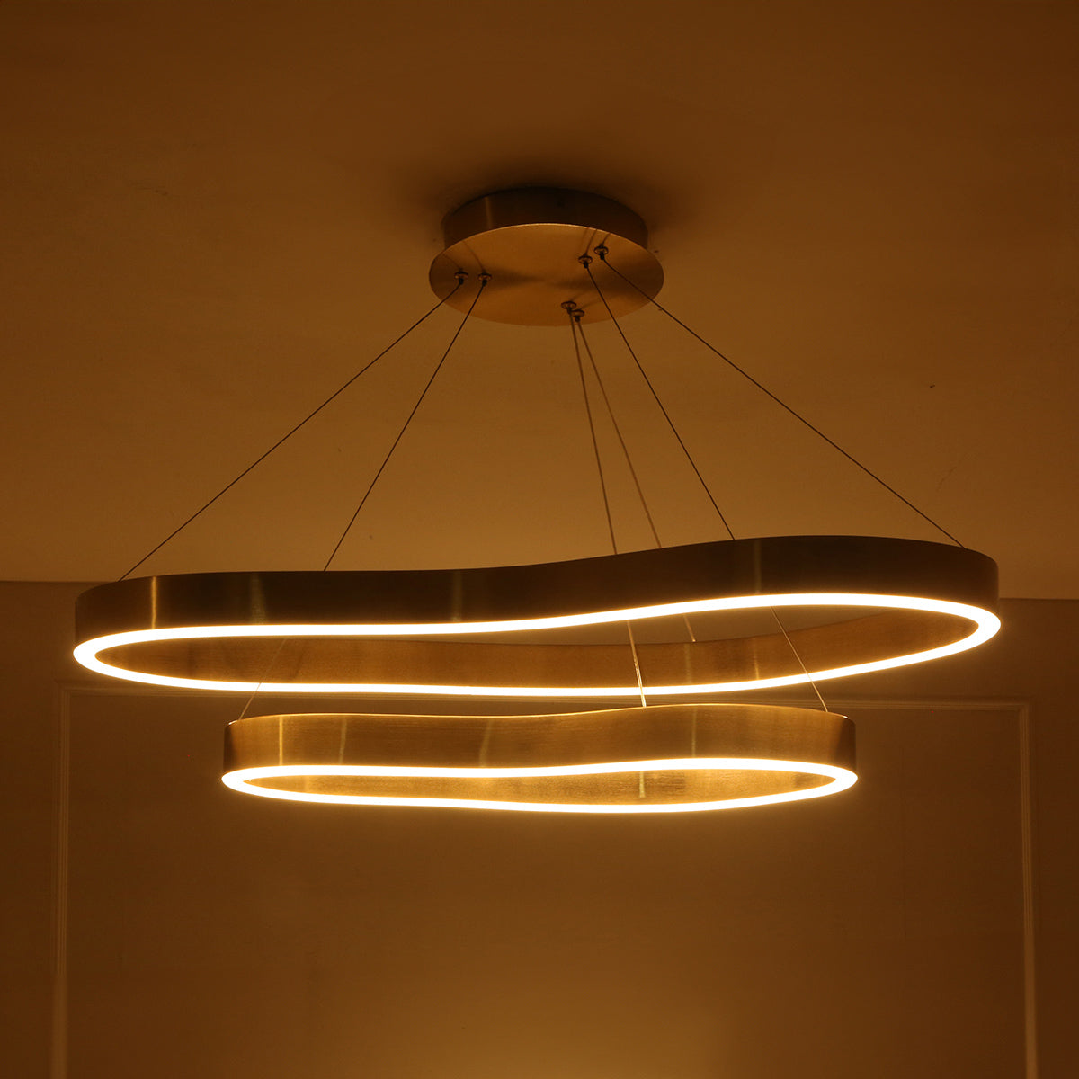 Buy Saturn Rings (3 Colour) LED Chandelier Interior Lights