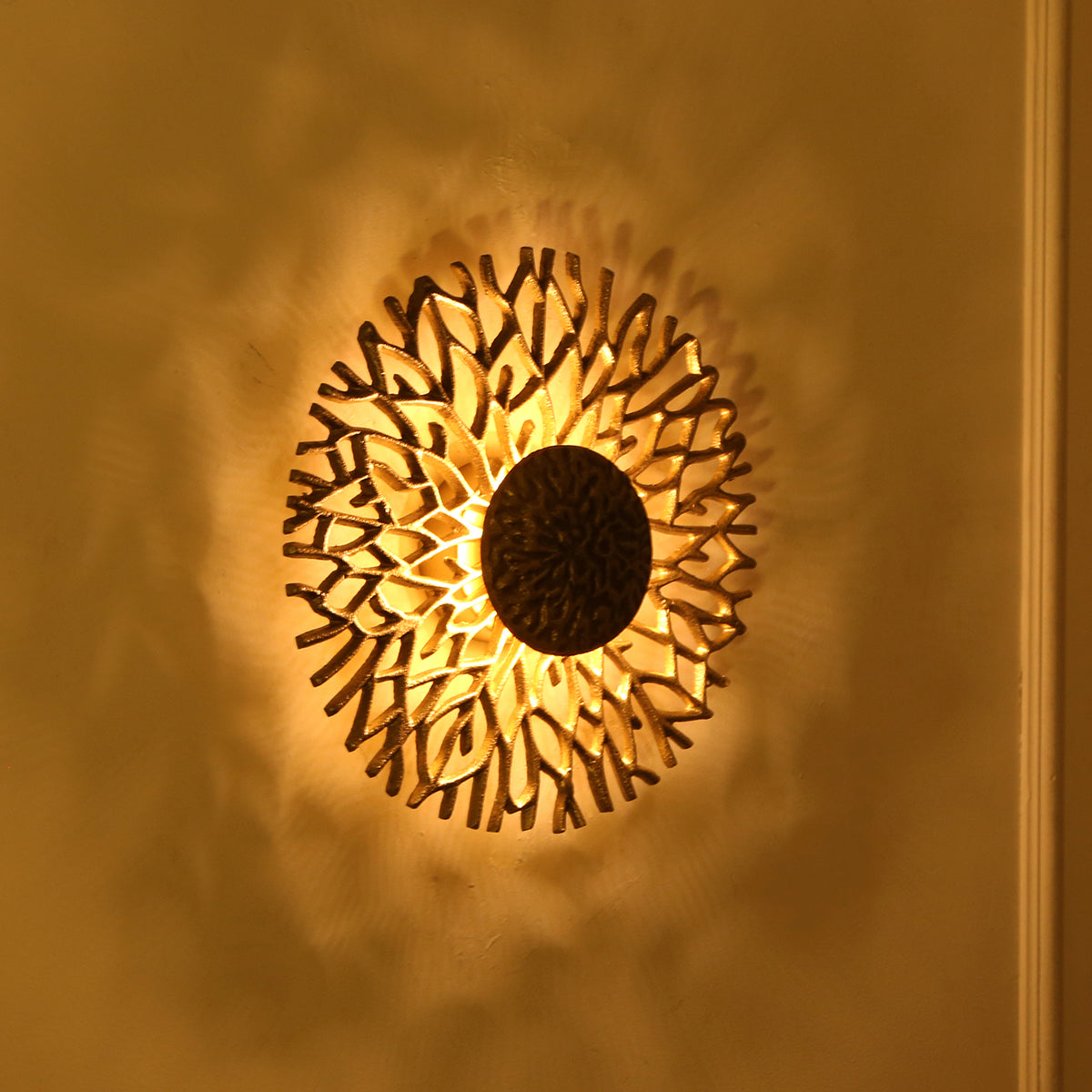 Buy Soft Glow Brass LED Wall light Online