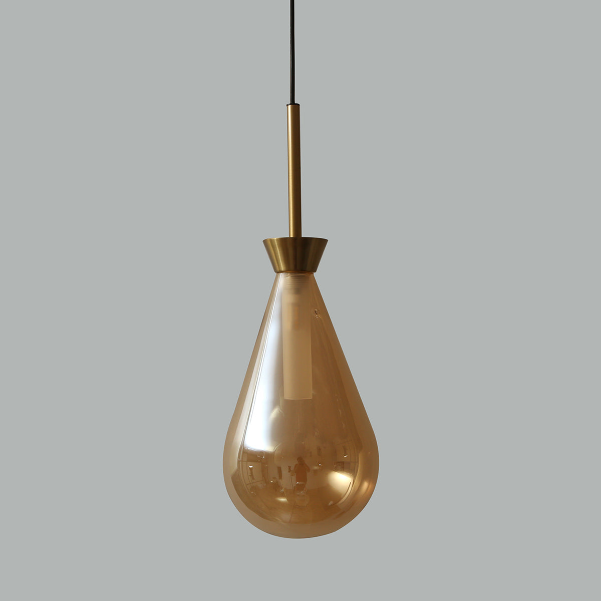 Buy Teardrop Amber LED Pendant Light Living Room