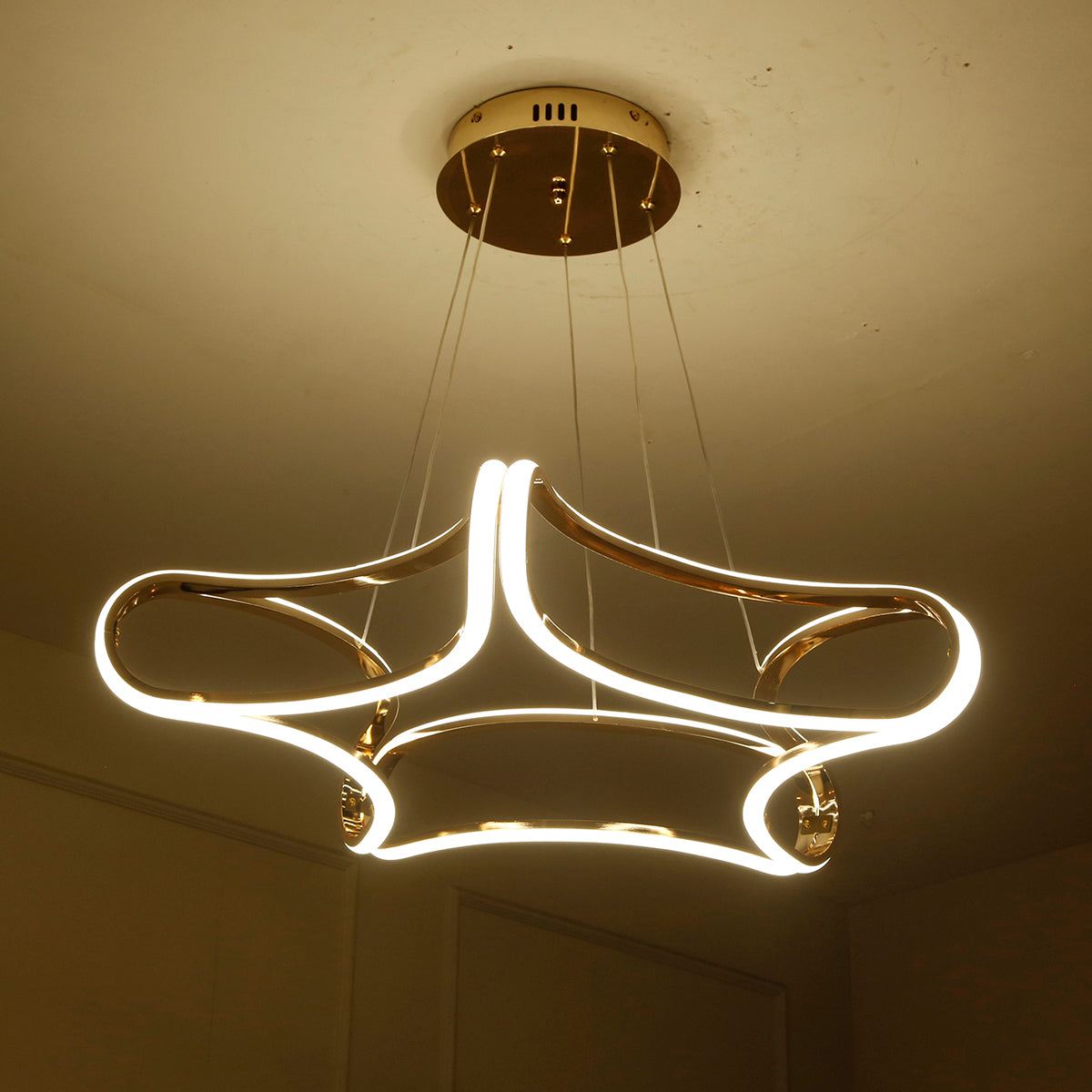 Buy Unbreakable (3 Colour) LED Chandelier Living Room