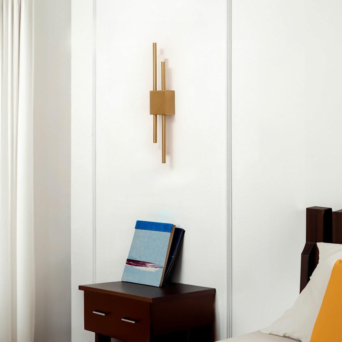 Carrara Brass LED Wall Light online