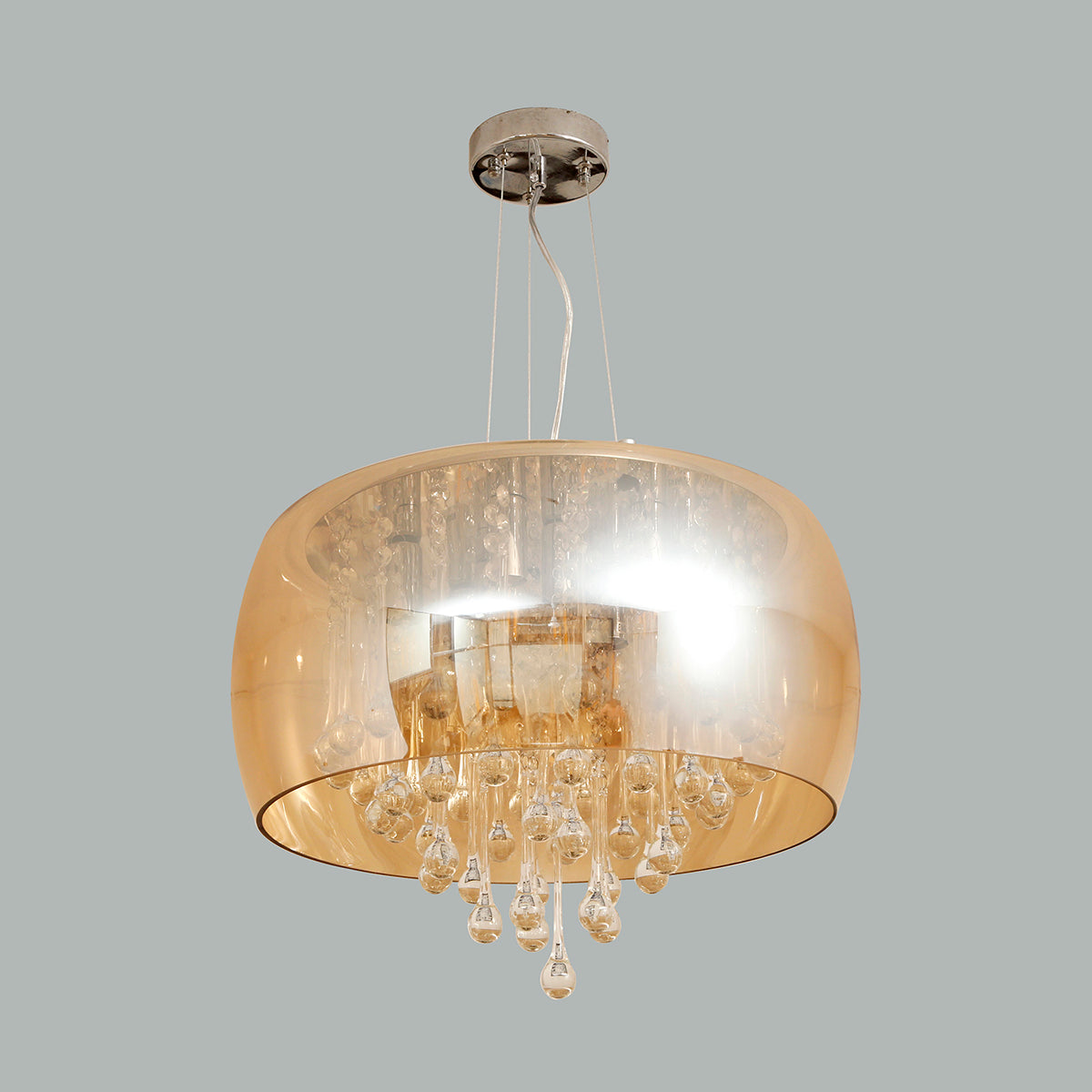 Droplets Amber 400mm LED Chandelier Online