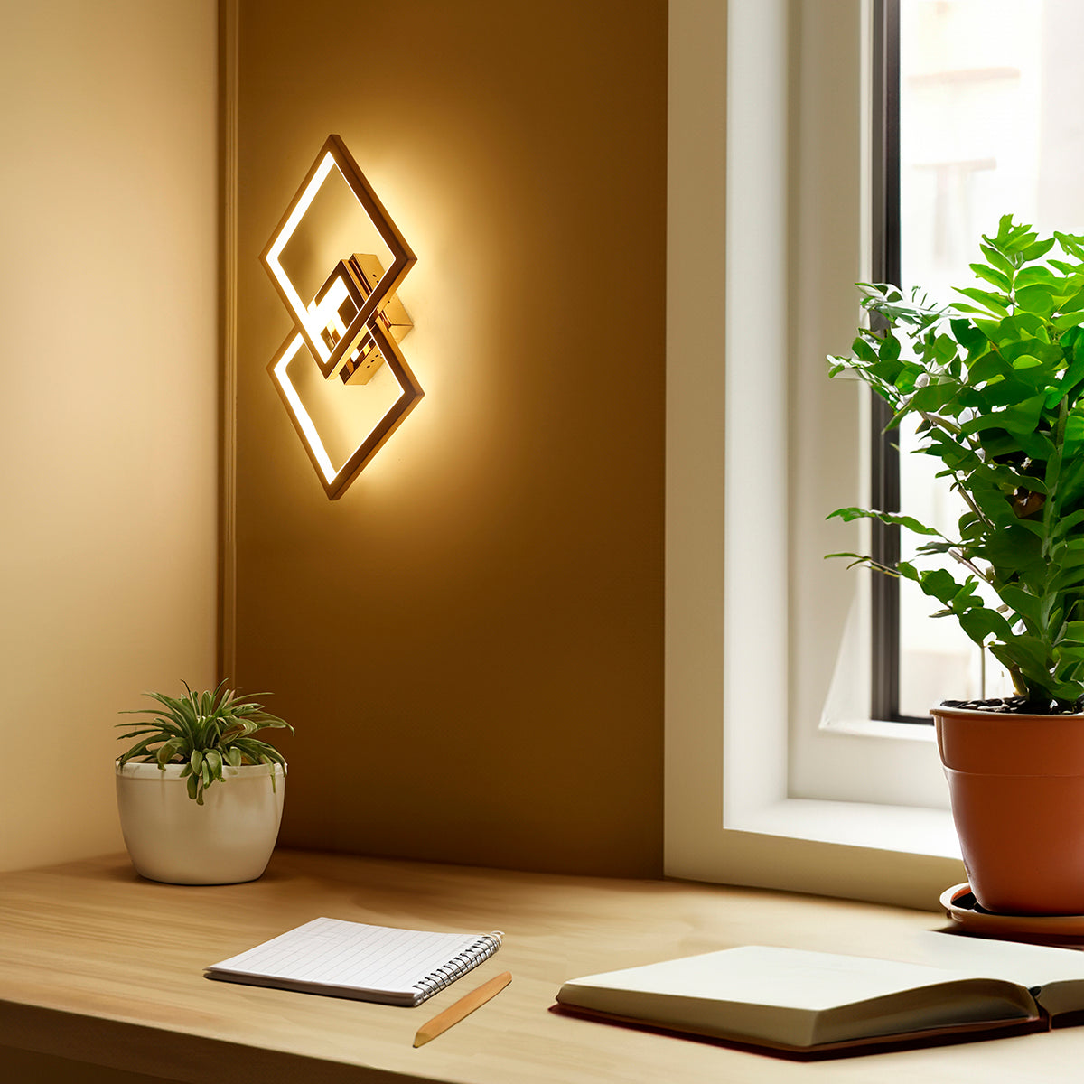 March On Rose Gold LED Wall Light Online