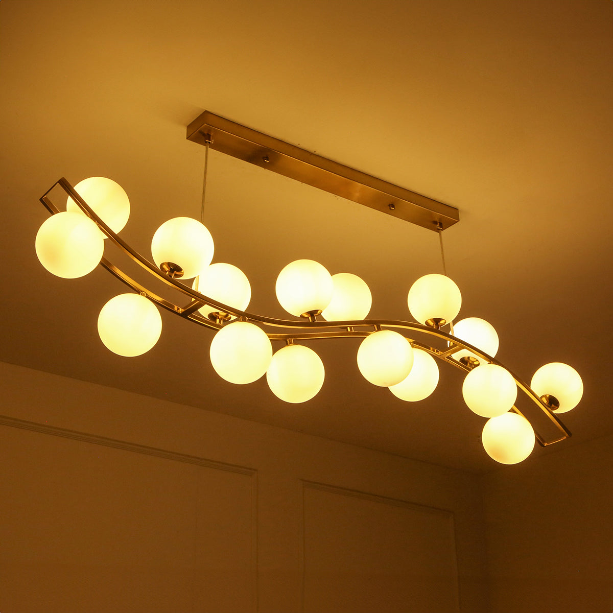 Nordic Linear LED Chandelier Online