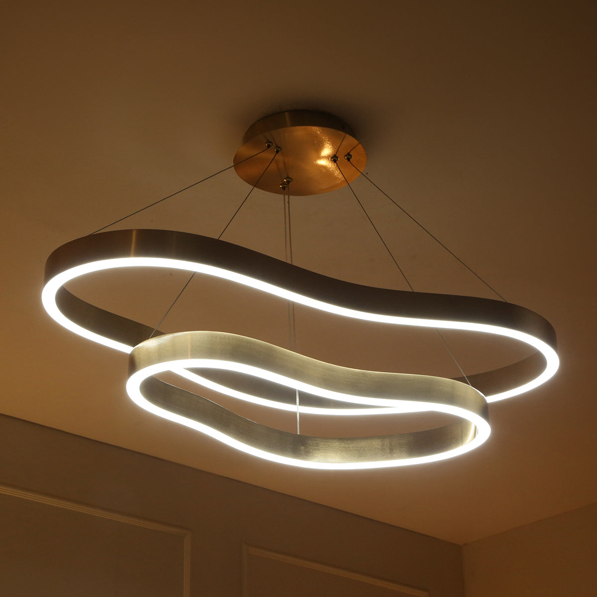 Saturn Rings (3 Colour) LED Chandelier Online