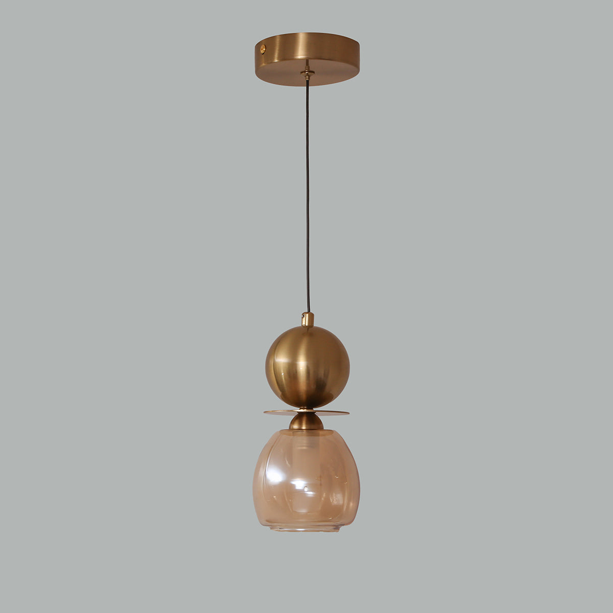 Shop Beautiful Day Brass LED Pendant Light Online