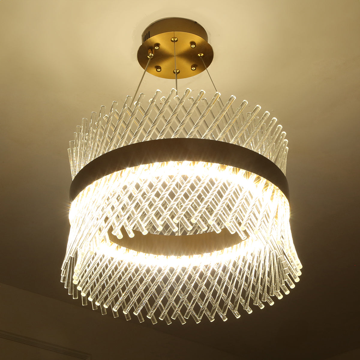 Shop Blissful 400mm (3 Colour) LED Chandelier Online