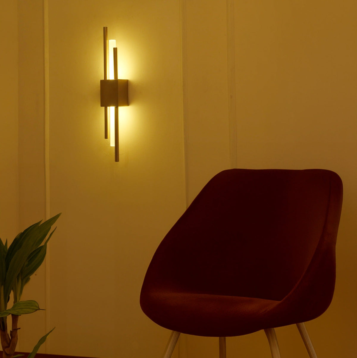 Shop Carrara Brass LED Wall Light online