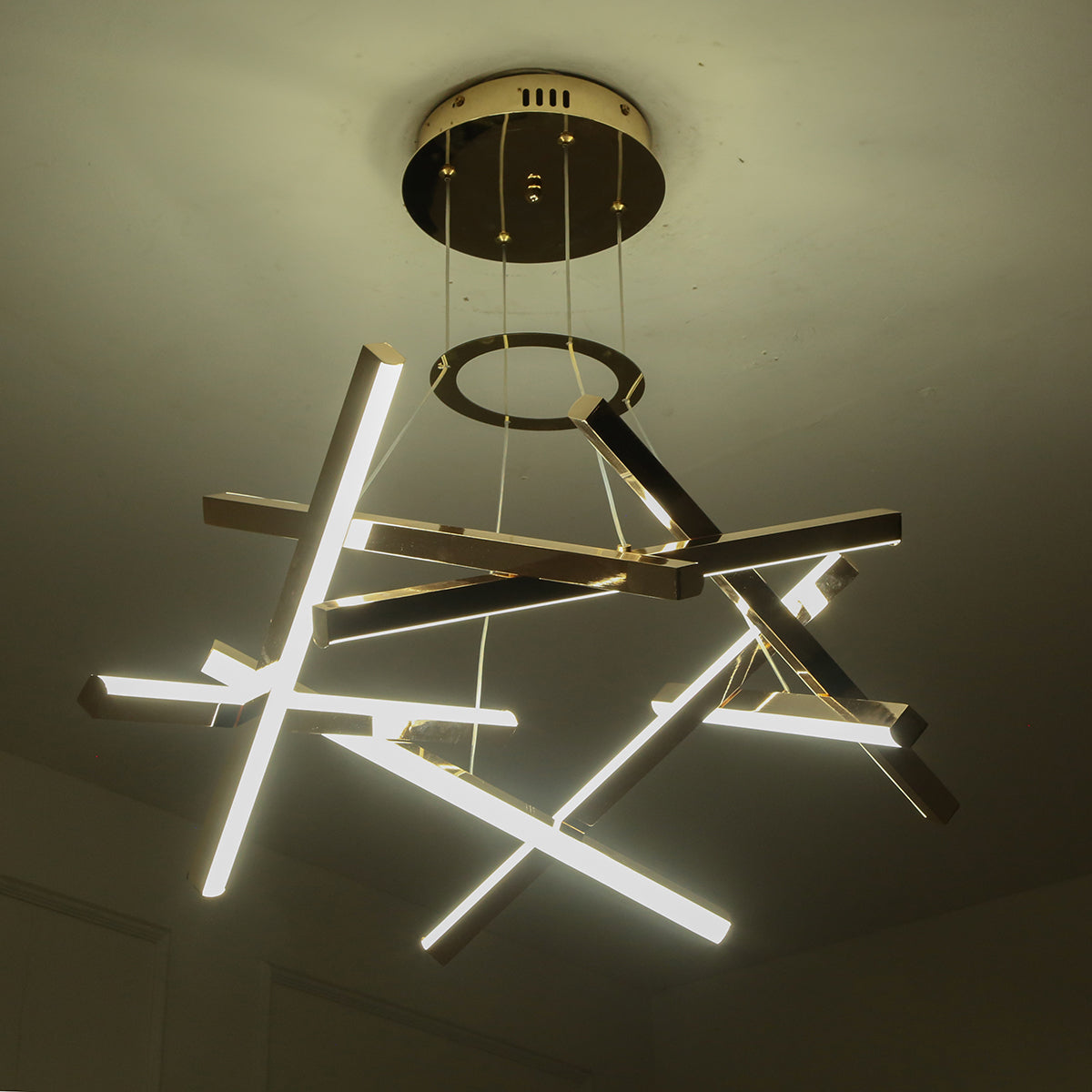 Shop Cross Cross (3 Colour) LED Chandelier Bangalore