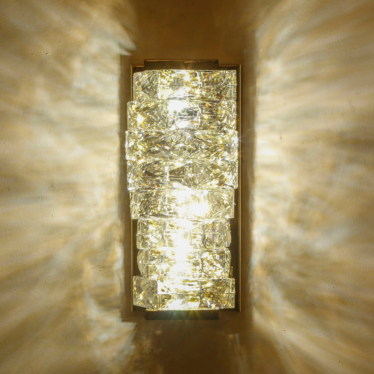 Shop Crystal Maze ( 3 Colour ) LED Wall Light Living Room