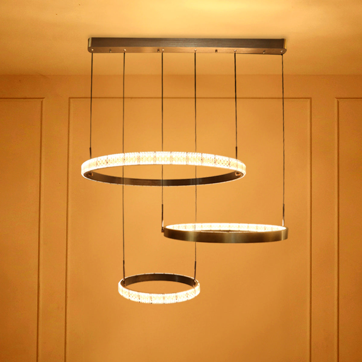 Shop Eyes on You Large (3 Colour) LED Chandelier Online