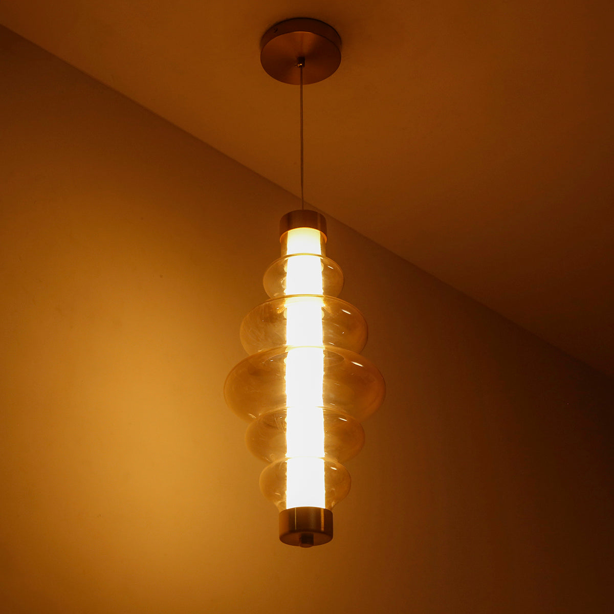 Shop Golden Age Amber LED Pendant Light Bangalore