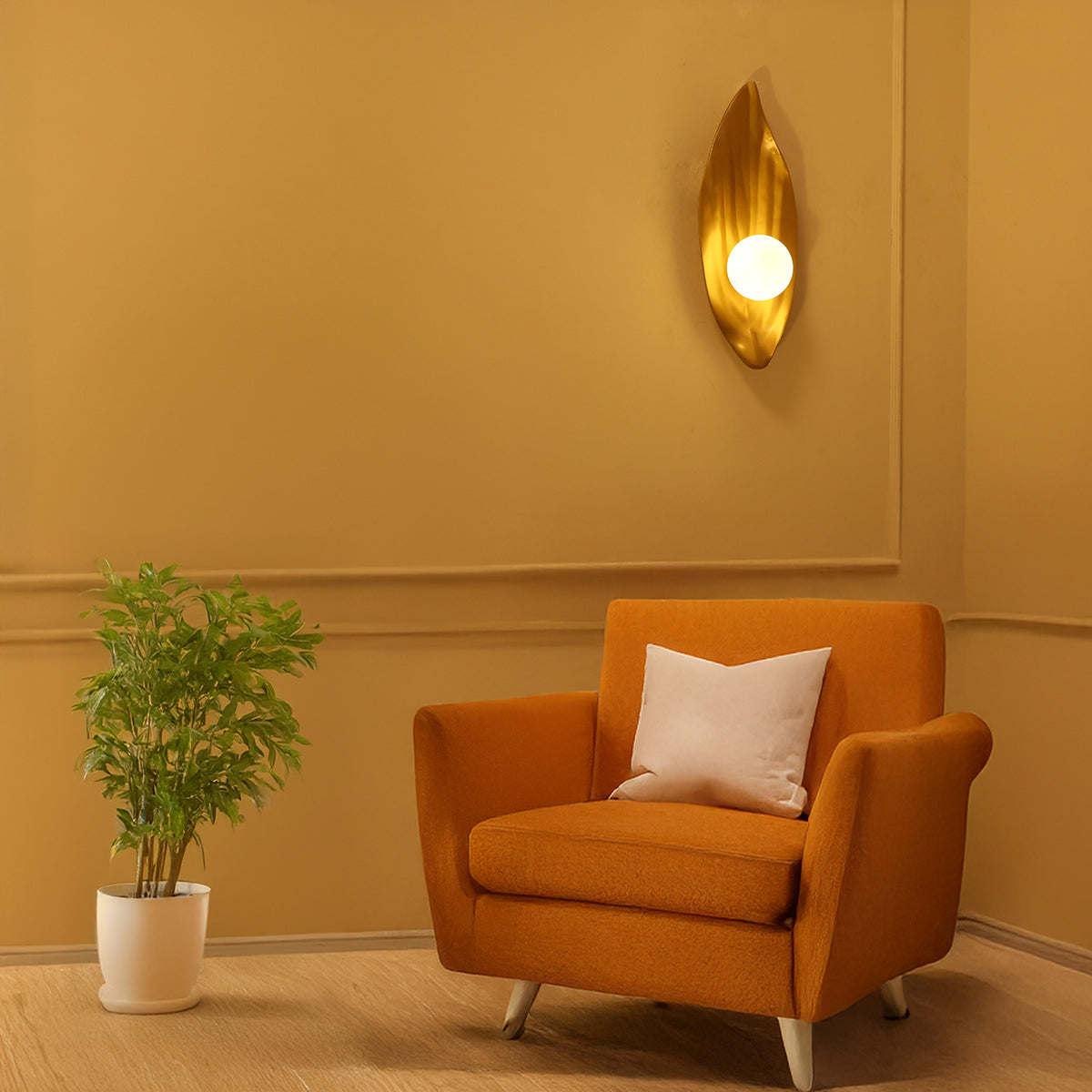 Shop Golden Veil LED Wall Light Online