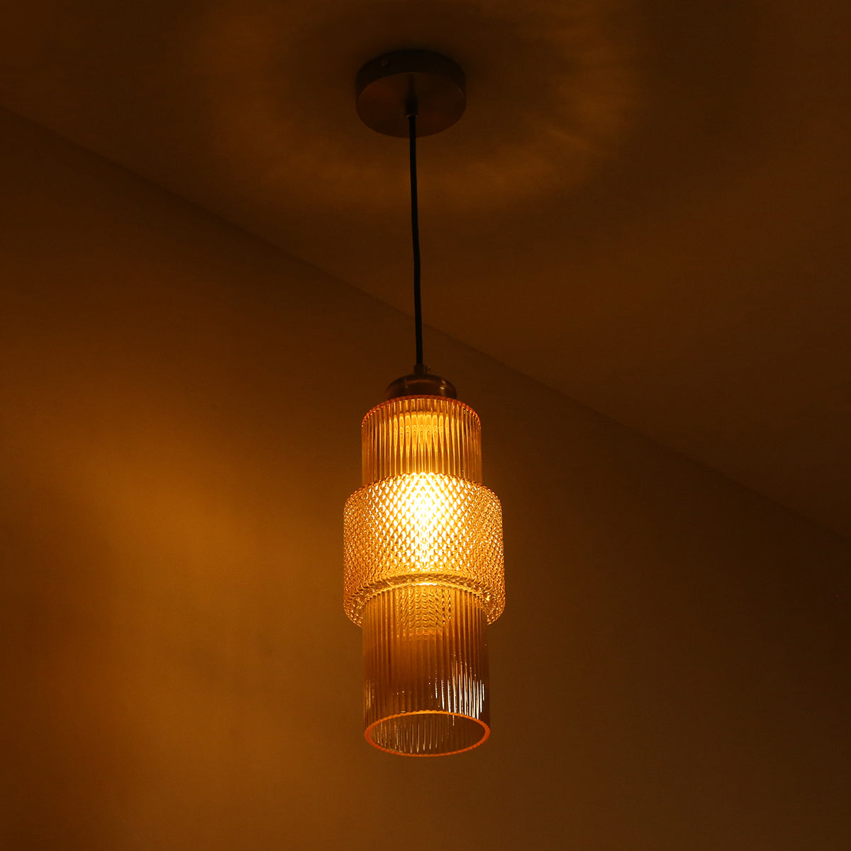 Shop Halo Amber Pendant Light Interior Lights