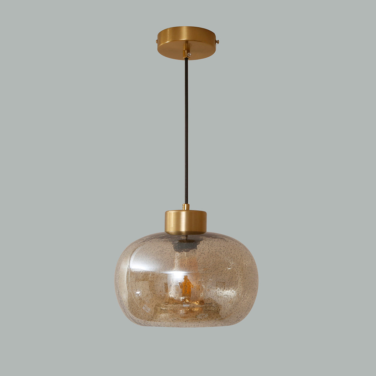 Shop Leave Your Mark Amber Pendant Light Living Room