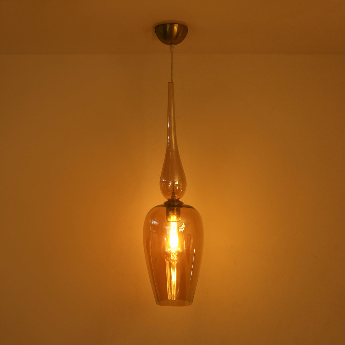 Shop Live On Amber Pendant Light Living Room