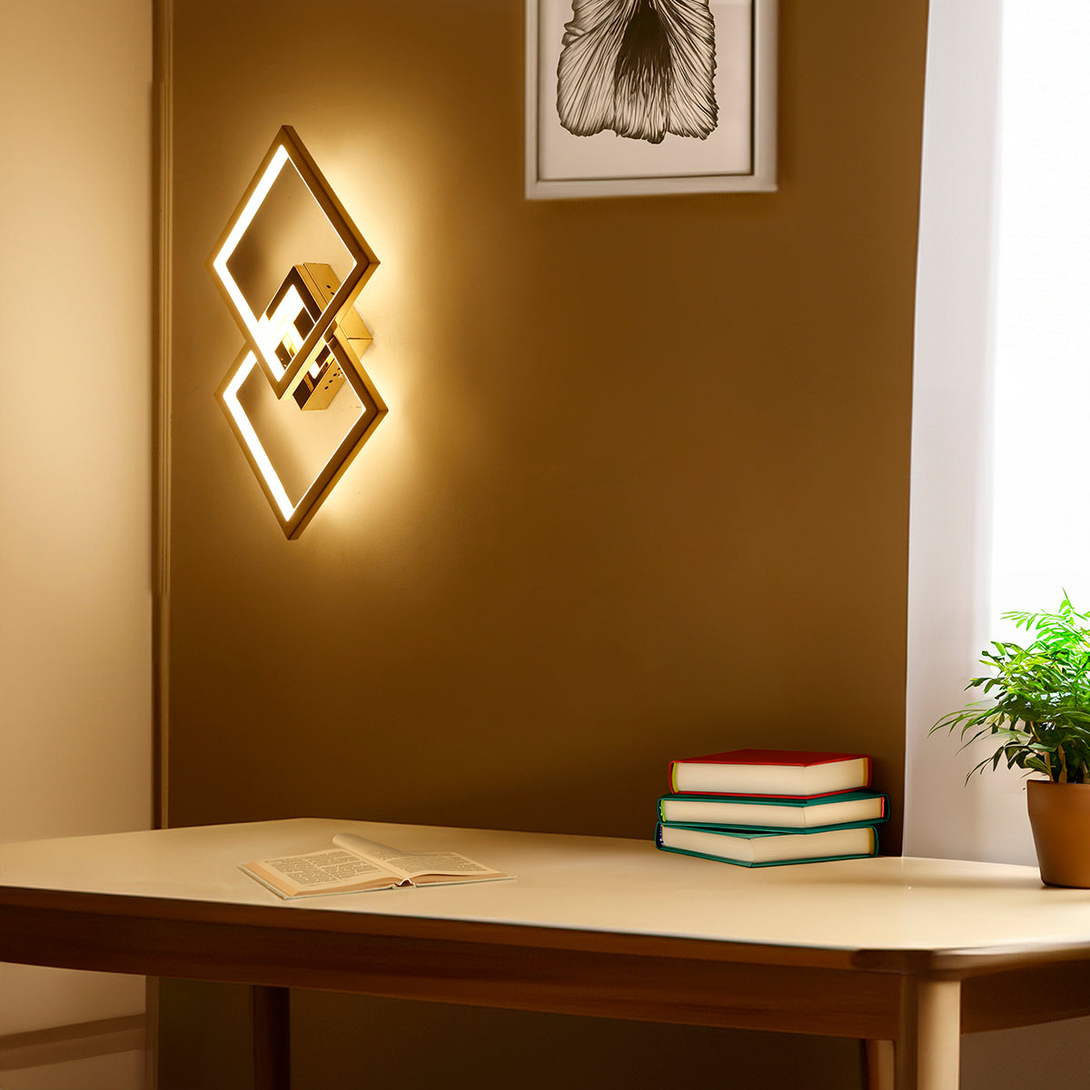 Shop March On Gold LED Wall Light Online