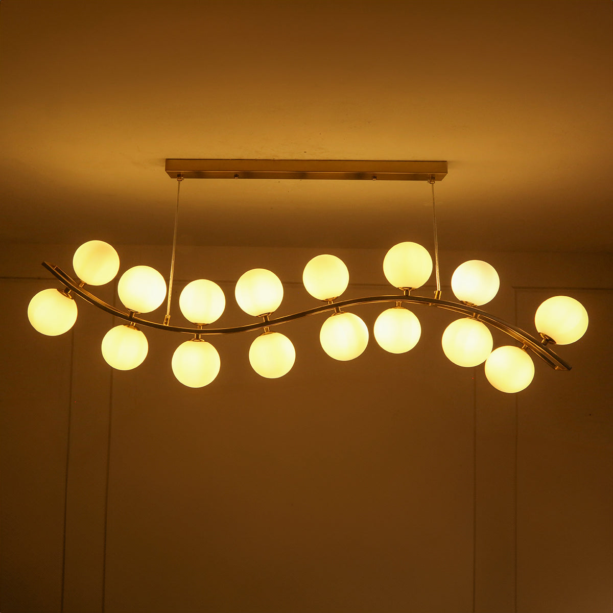 Shop Nordic Linear LED Chandelier Online