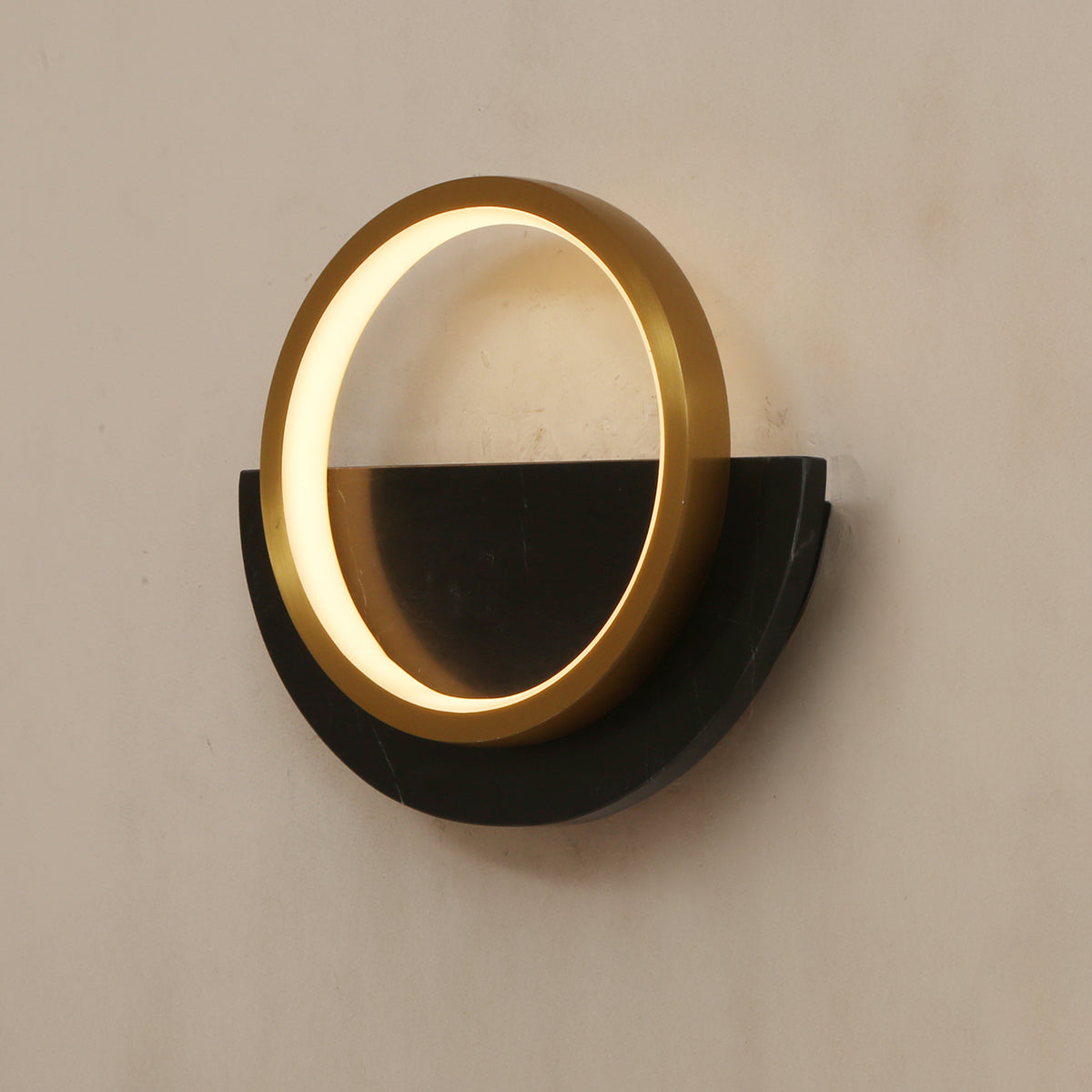 Shop Simplicity Black Marble LED Wall Light Online