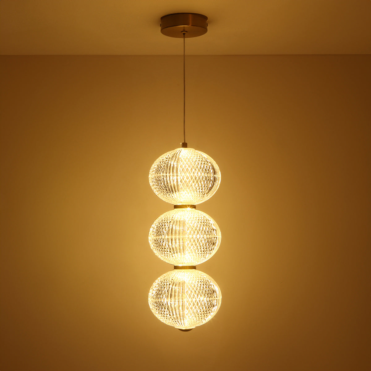 Shop Triplex LED Pendant Light Living Room