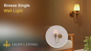 Breeze Single Wall Light Video