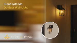 Stand with Me Outdoor Wall Light Video