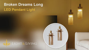 Broken Dreams Long LED Pendant Light Video