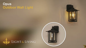 Opus Outdoor Wall Light Video