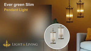 Ever-Green Slim Pendant Light Video