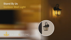 Stand By Us Outdoor Wall Light Video