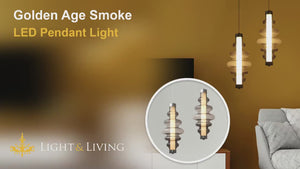 Golden Ae Smoke LED Pendant Light Video