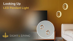 Looking Up LED Pendant Light Video