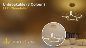 Unbreakable ( 3 Colour ) LED Chandelier Online