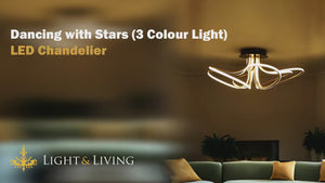 Dancing with Stars (3 Colour Light) LED Chandelier Video