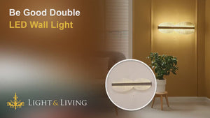 Be Good Double LED Wall Light Video