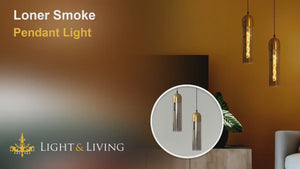 Loner Smoke Pendant Light Video